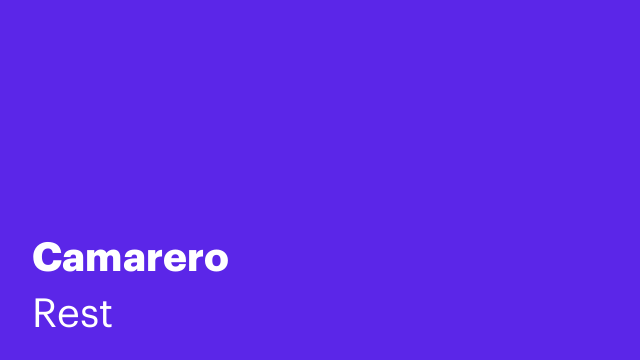 Camarero