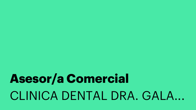 Asesor/a Comercial