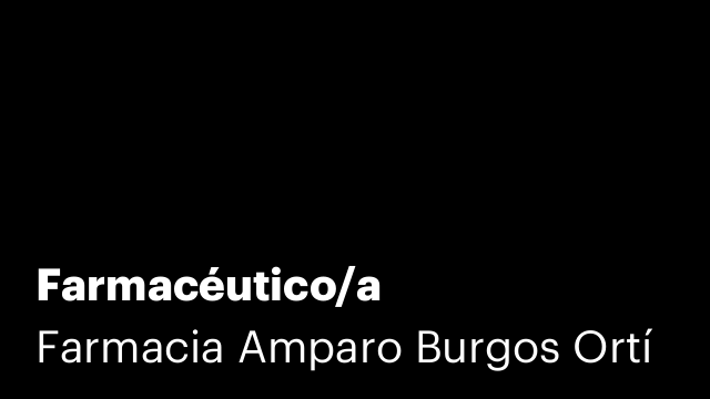 Farmacéutico/a