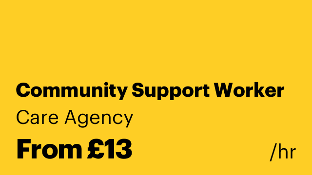 Community Support Worker