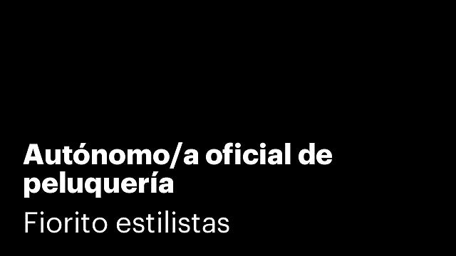 Autónomo/a oficial de peluquería