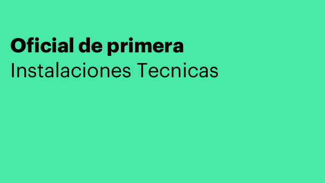 Oficial de primera