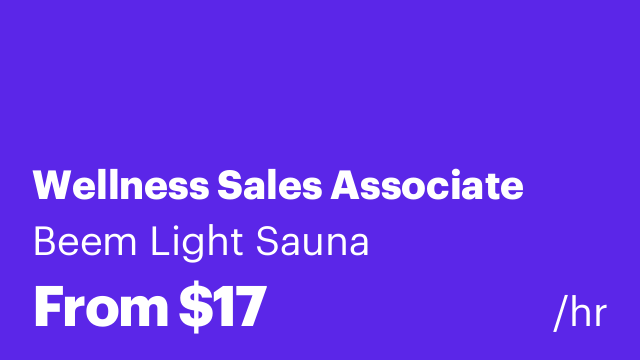 Wellness Sales Associate