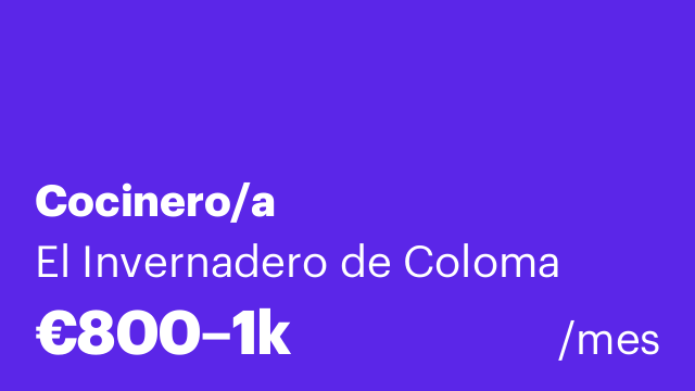 Cocinero/a