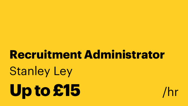 Recruitment Administrator