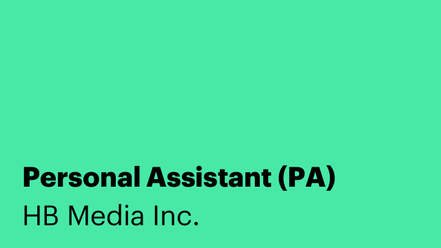Personal Assistant (PA)