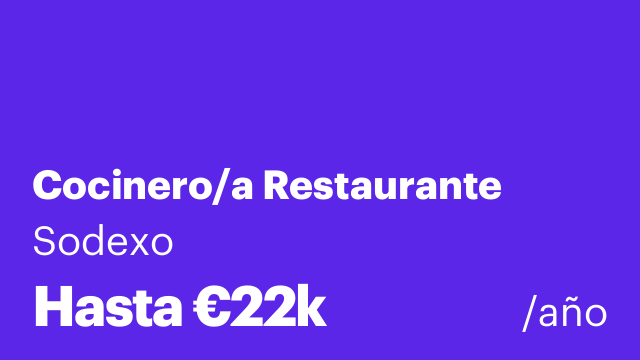 Cocinero/a Restaurante