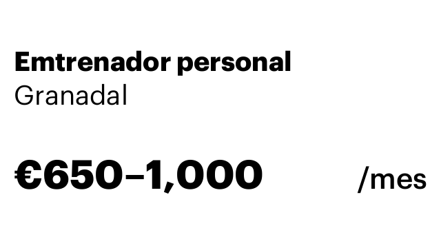 Emtrenador personal