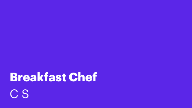 Breakfast Chef
