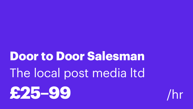 Door to Door Salesman