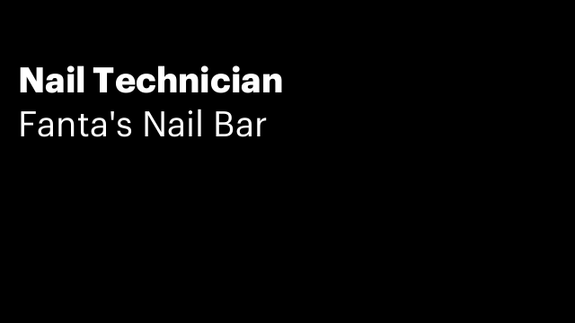 Nail Technician