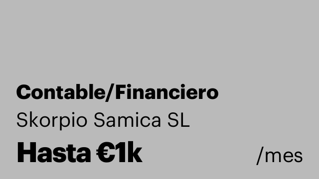 Contable/Financiero