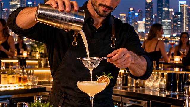 BARMAN/BARMAID 40 HORAS EN EL BORNE EXCELENTES CONDICIONES!!
