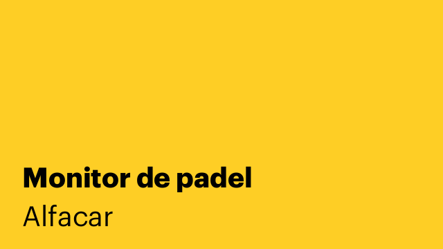 Monitor de padel