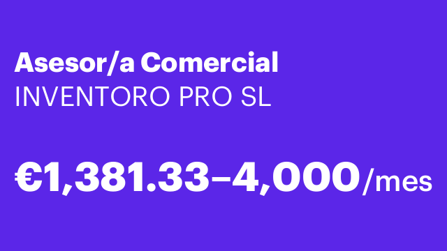 Asesor/a Comercial