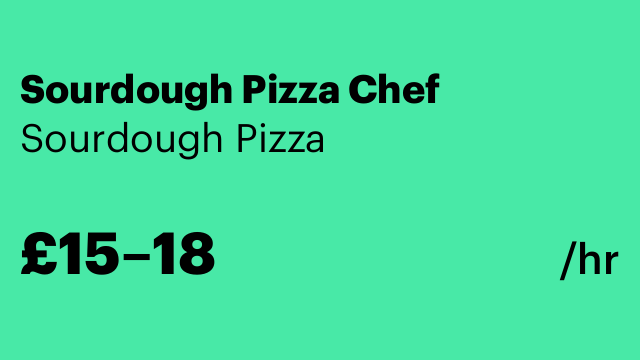 Sourdough Pizza Chef