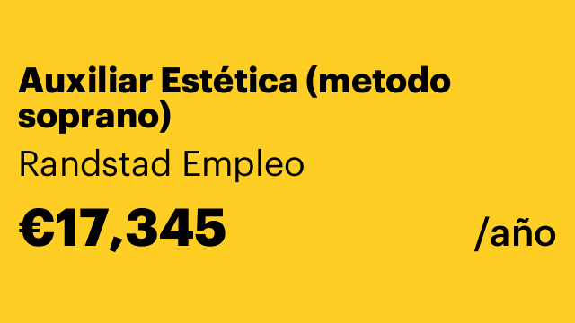 Auxiliar Estética (metodo soprano)