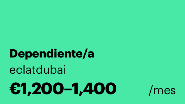 Dependiente/a