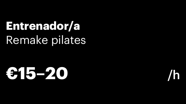 Entrenador/a
