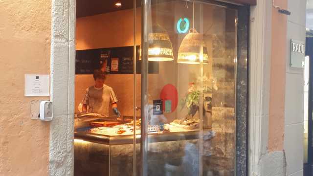 Dependienta de pescadería