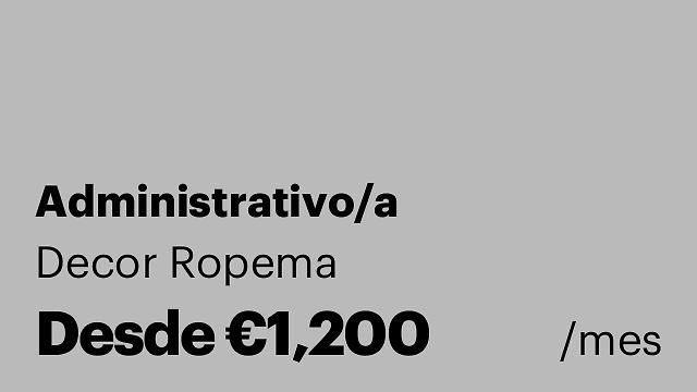 Administrativo/a
