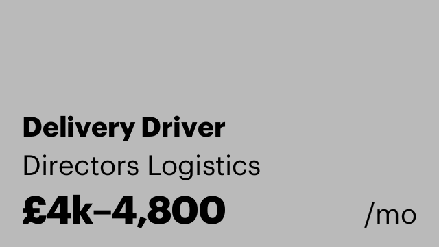 Delivery Driver