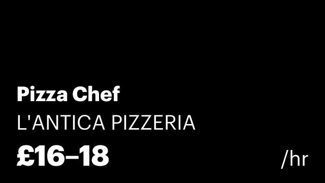 Pizza Chef