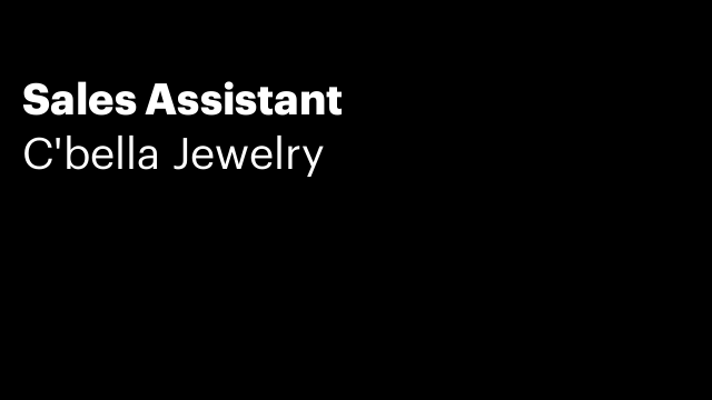 Sales Assistant
