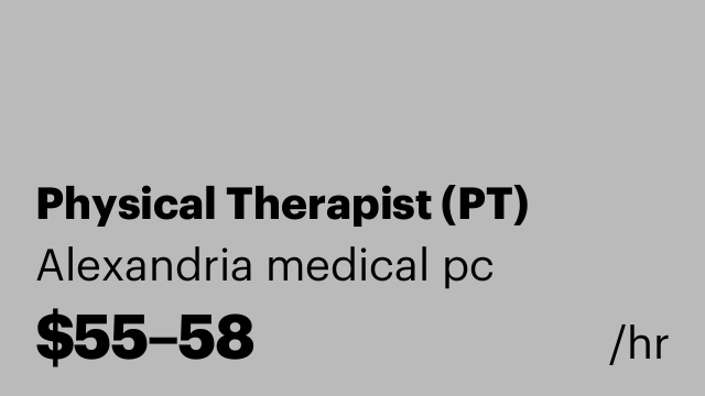 Physical Therapist (PT)
