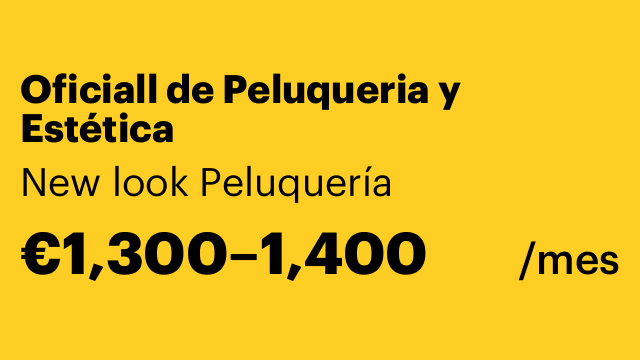 Oficiall de Peluqueria y Estética