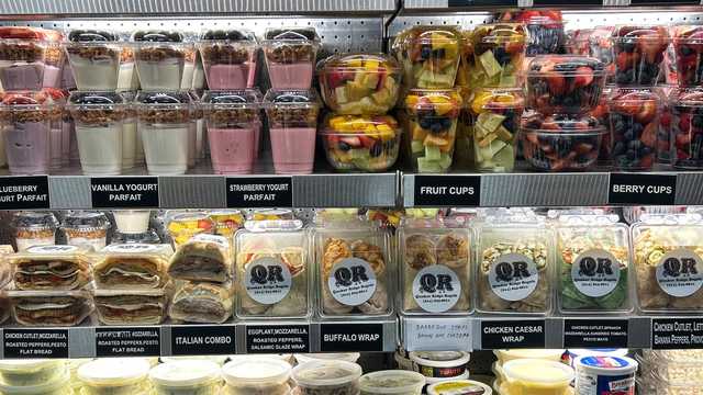 Bagel Deli behind the counter