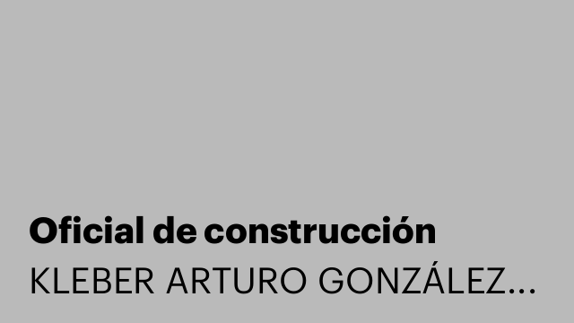 Oficial de construcción