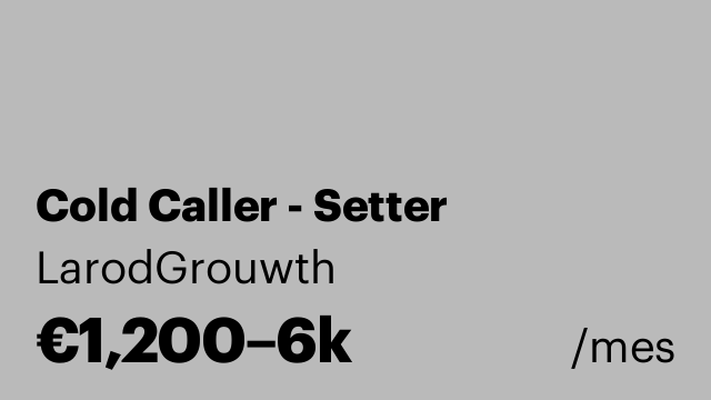 Cold Caller - Setter
