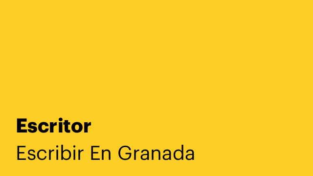 Escritor