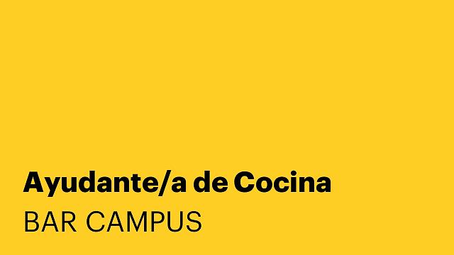 Ayudante/a de Cocina