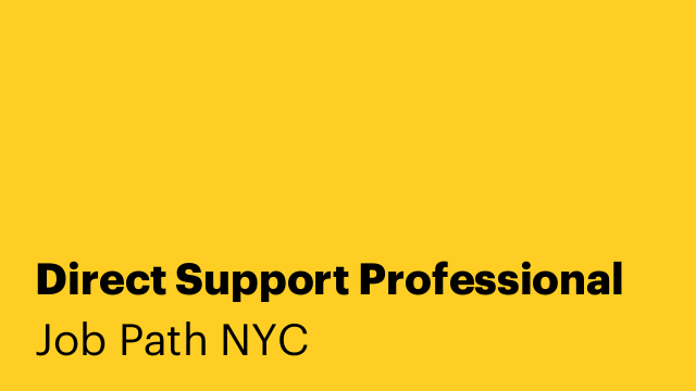 Direct Support Professional