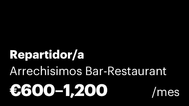 Repartidor/a