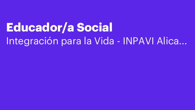 Educador/a Social