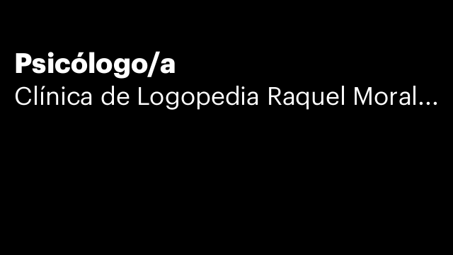 Psicólogo/a