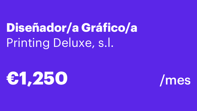 Diseñador/a Gráfico/a
