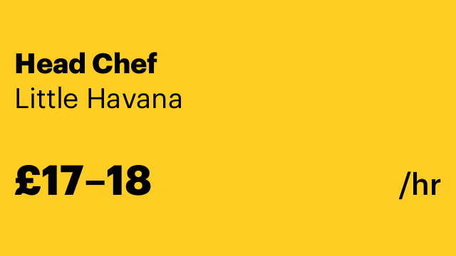 Head Chef