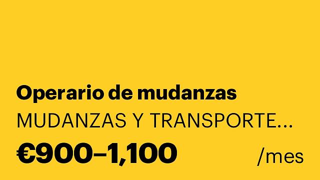 Operario de mudanzas