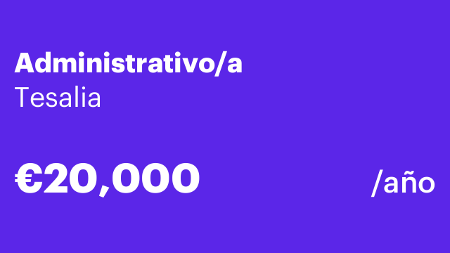 Administrativo/a