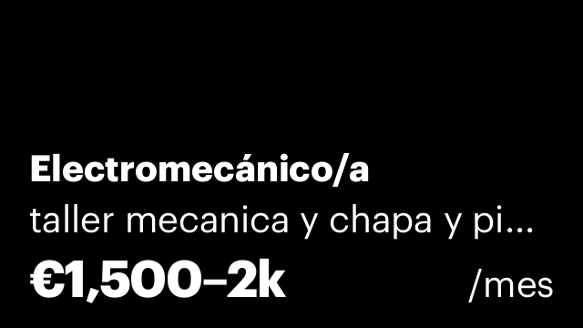 Electromecánico/a