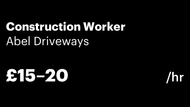 Construction Worker