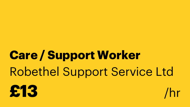 Care / Support Worker
