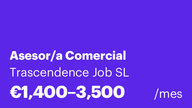 Asesor/a Comercial