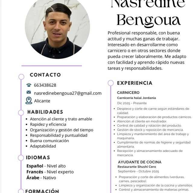 Candidate avatar