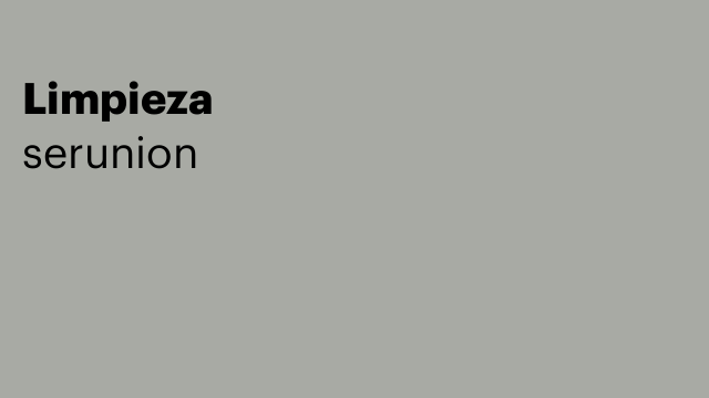 Limpieza