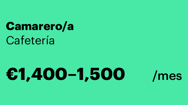 Camarero/a